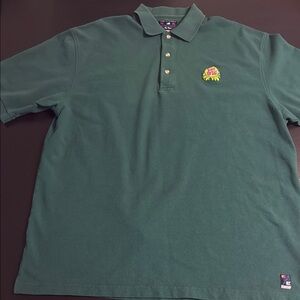 Sun Drop Port Authority‎ green Polo Shirt